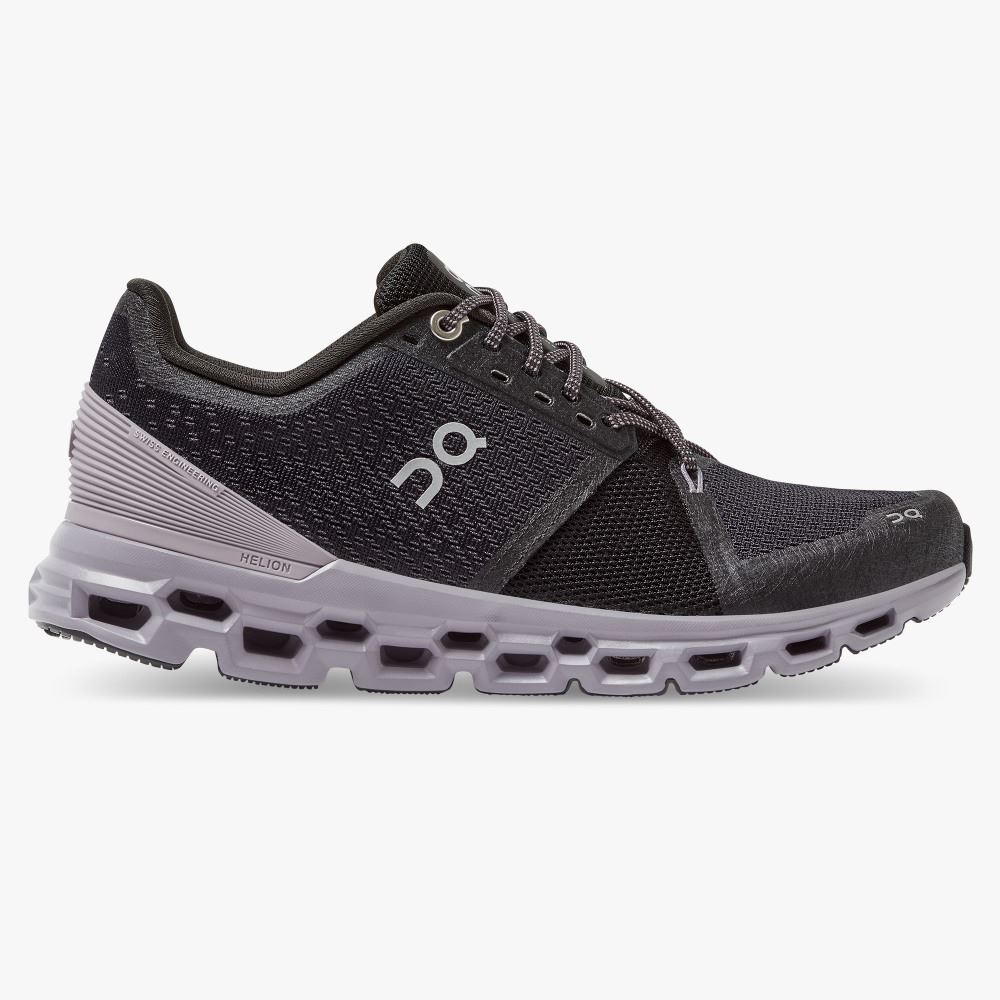 Scarpe Running ON Cloudstratus Donna Nere IT 80503